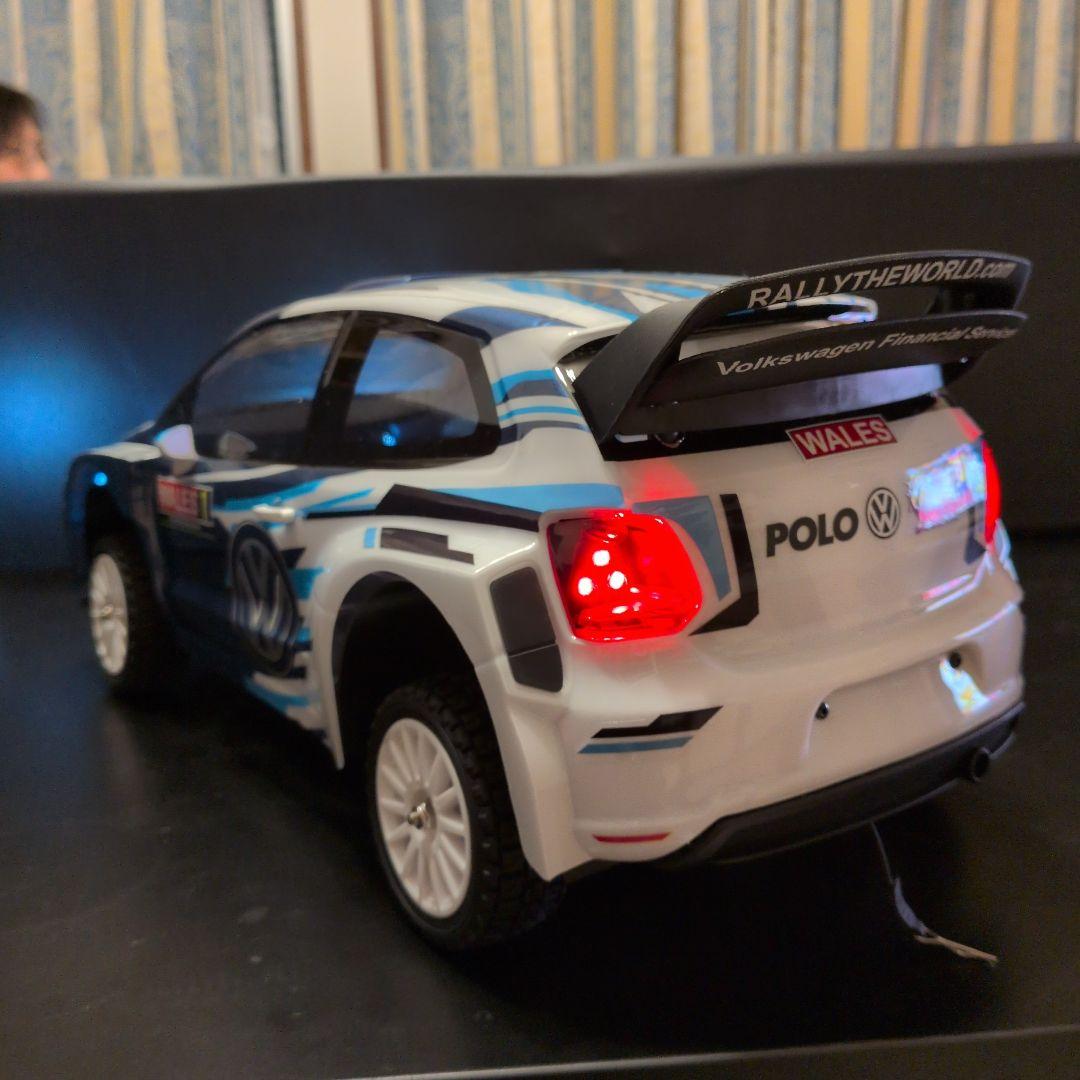 Volkswagen Polo ラジコンカー ボディのみLED付き