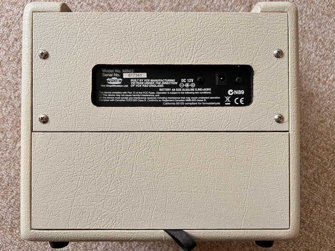 VOX MINI3 モデリングアンプ ホワイト