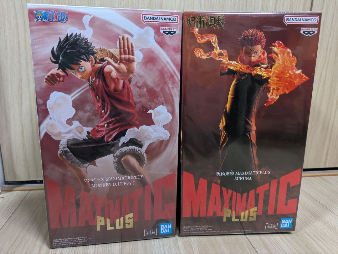 【新品】 MAXIMATIC PLUS ルフィ 宿儺 フィギュア 2点セット