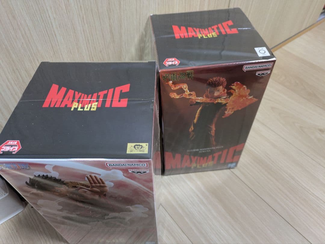 【新品】 MAXIMATIC PLUS ルフィ 宿儺 フィギュア 2点セット