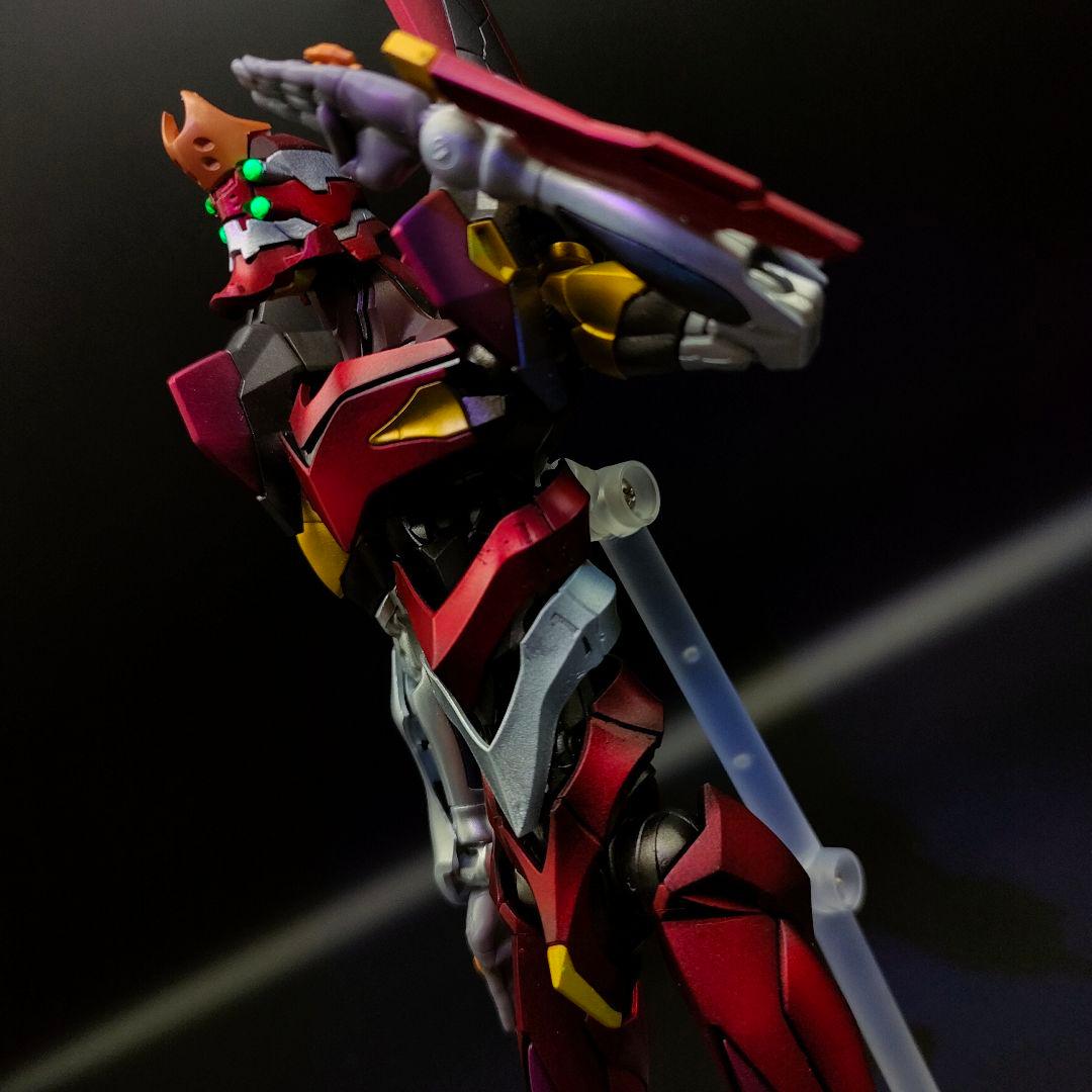 エヴァンゲリオン　弐号機 RG　ESVシールド装備　アスカ　【全塗装完成】