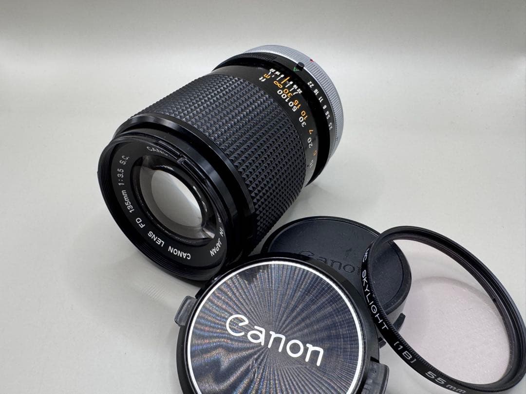 【美品】 Canon AE-1 / FD 50mm 1.4 / FD 135mm
