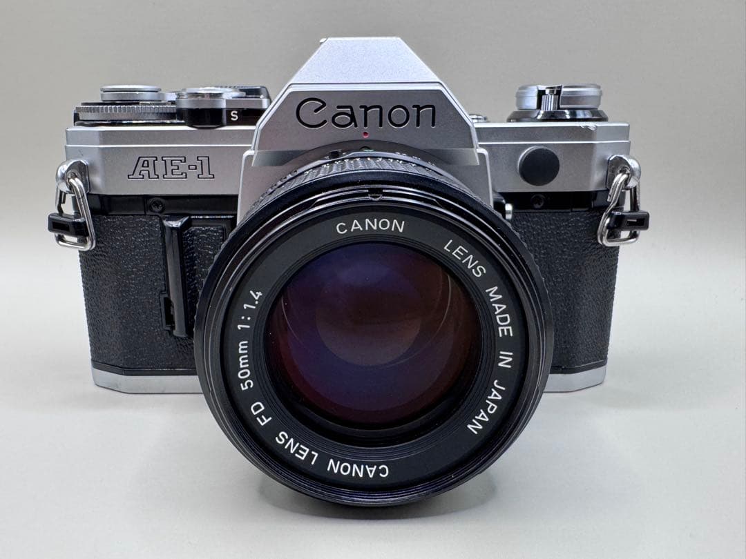 【美品】 Canon AE-1 / FD 50mm 1.4 / FD 135mm