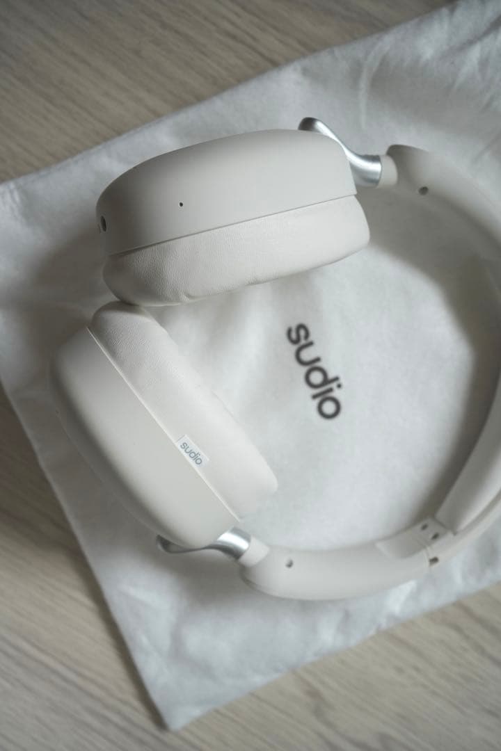 Sudio K2 Pro ワイヤレスヘッドホン ホワイト 美品