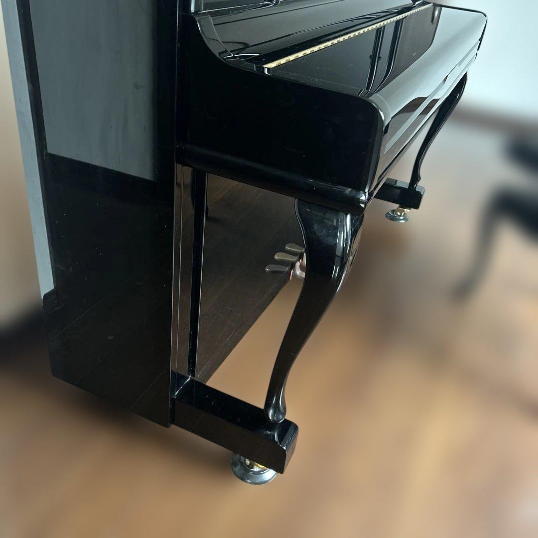 Kawai アップライトピアノ 黒 椅子付き