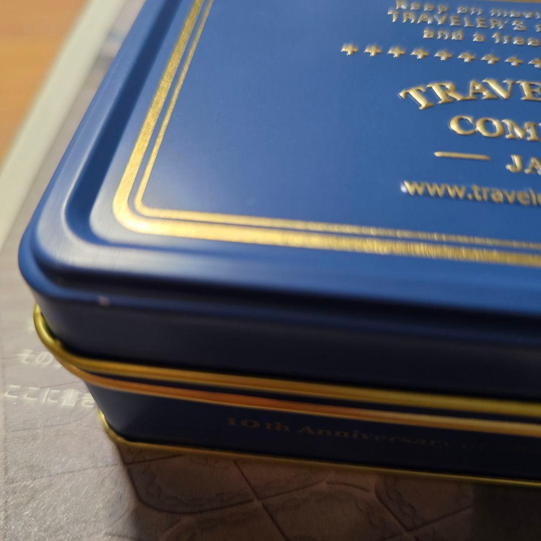 限定品！トラベラーズノート10周年記念ミニ缶セット（キャメル）