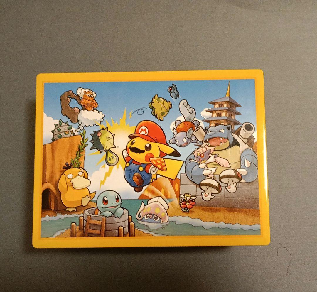 【希少】MARIO PIKACHUマリオ ピカチュウ コラボ 缶