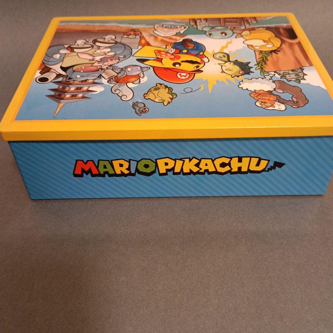 【希少】MARIO PIKACHUマリオ ピカチュウ コラボ 缶