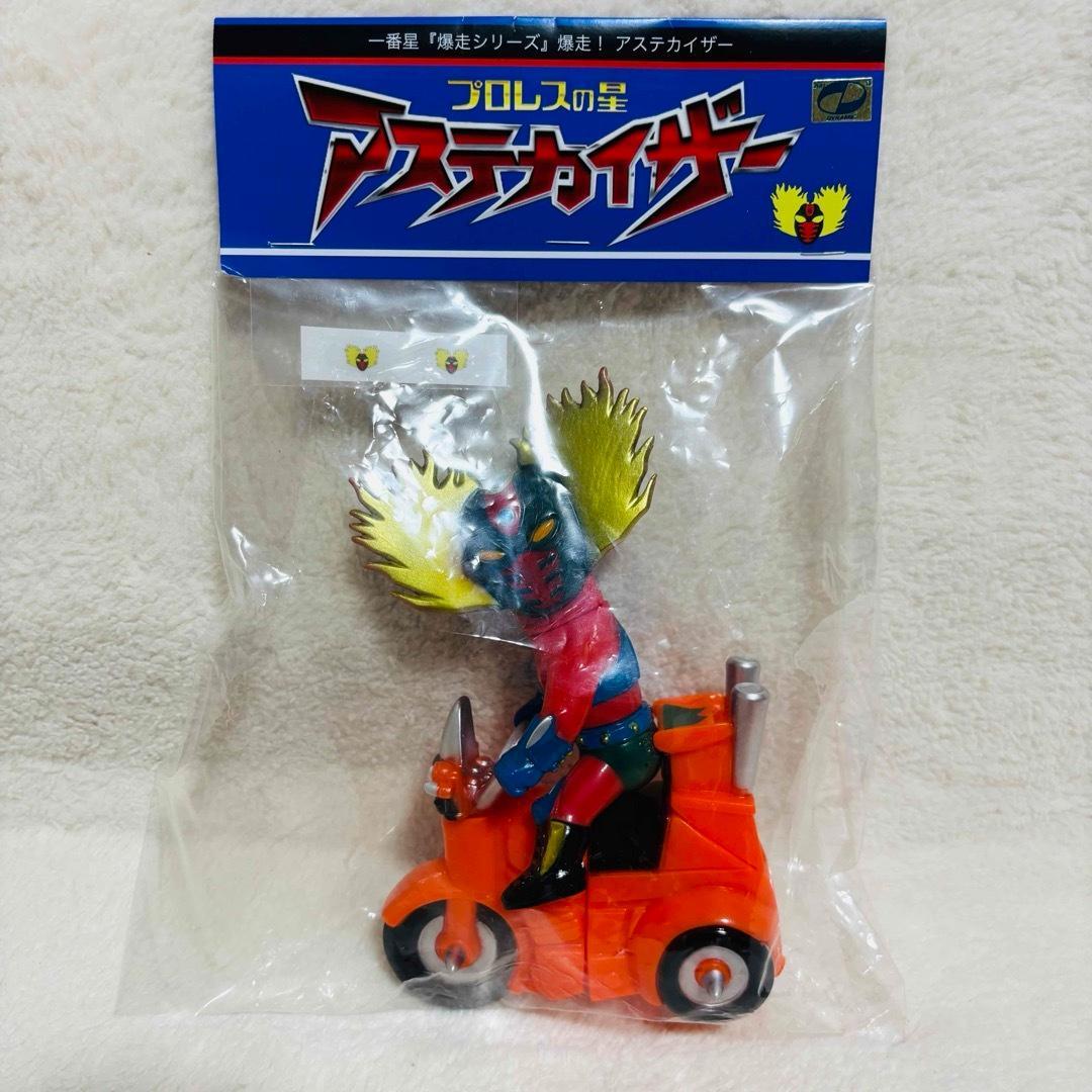 【未開封】 一番星爆走！アステカイザー プロレスの星 フィギュア　ソフビ 永井豪