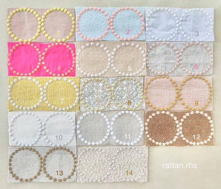 しろくまさんの襟　/  しろくま貯金箱　ミナペルホネン