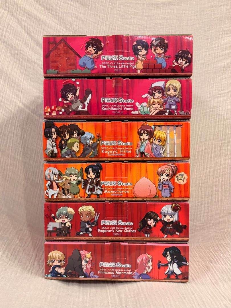 ガンダムSEED Picture Studio 6種セット