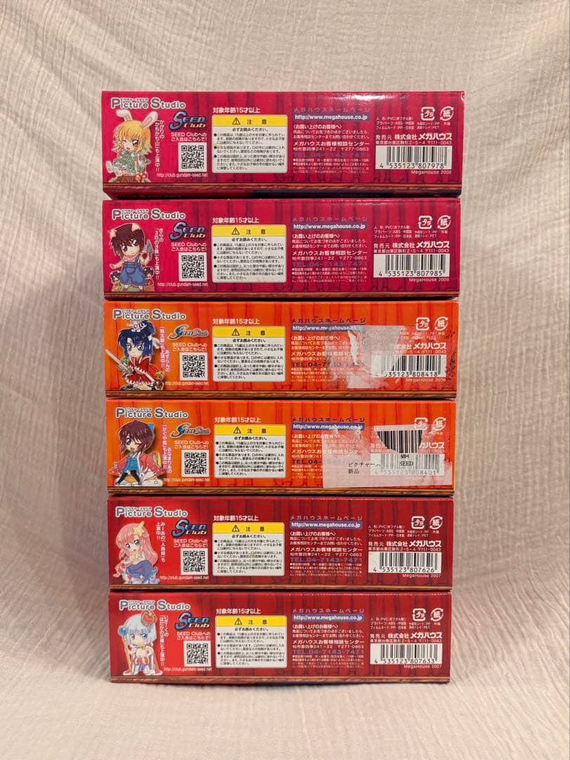 ガンダムSEED Picture Studio 6種セット