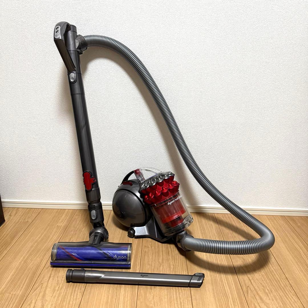 【ダイソン】DYSON 掃除機　キャニスター型　サイクロン式　伸縮あり　汚れあり