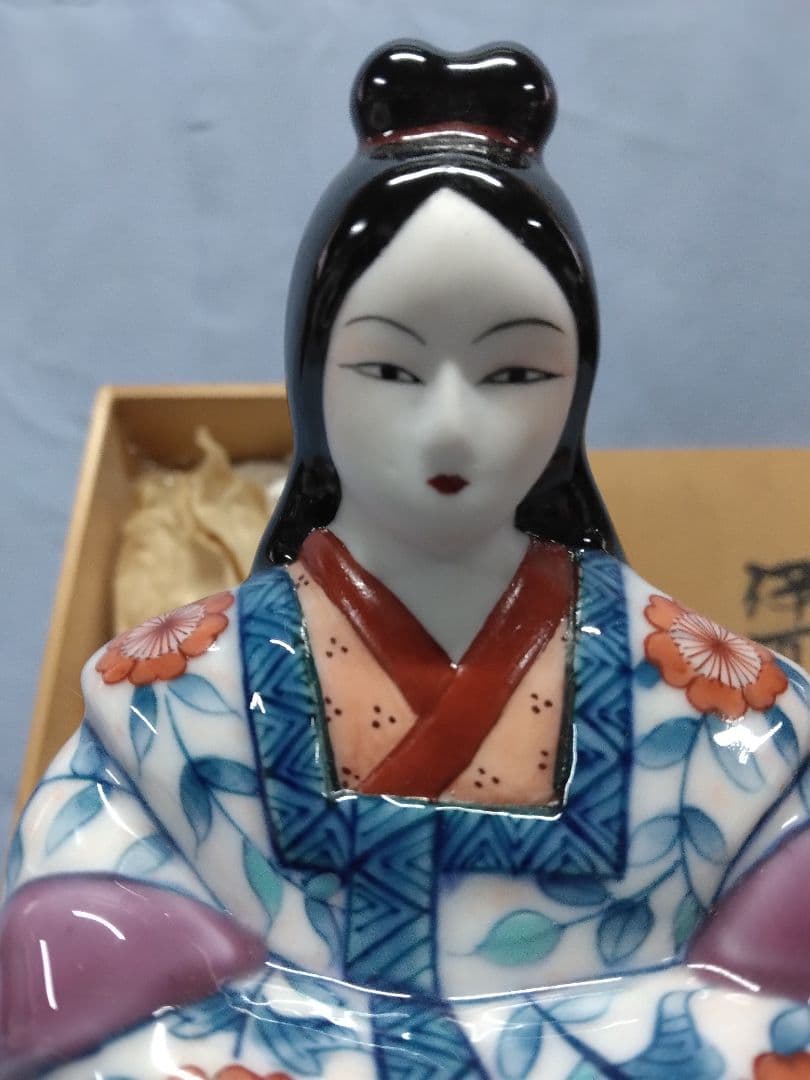 伊万里　鍋島焼　畑萬陶苑　卑弥呼人形　伊万里人形