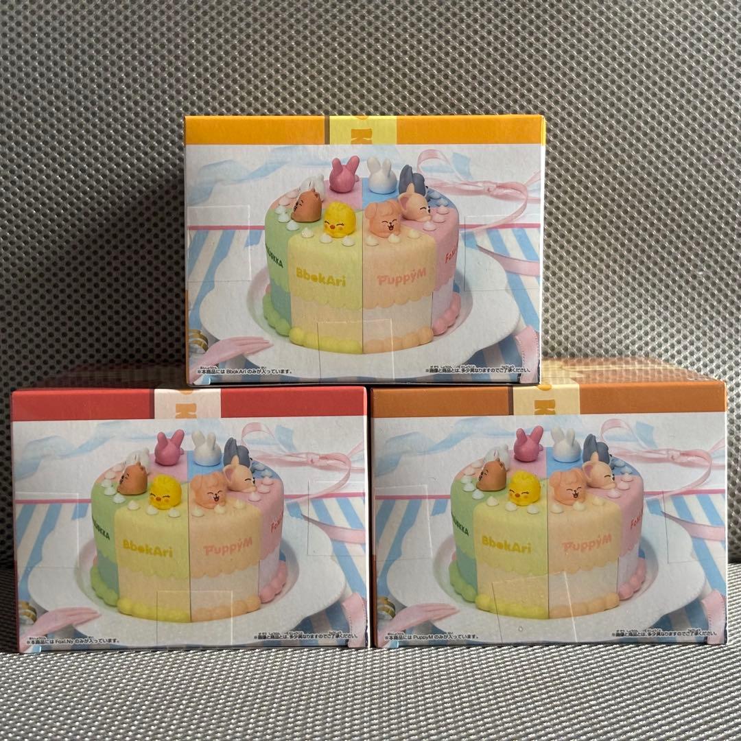 StrayKids SKZOO BIRTHDAY CAKE ３種