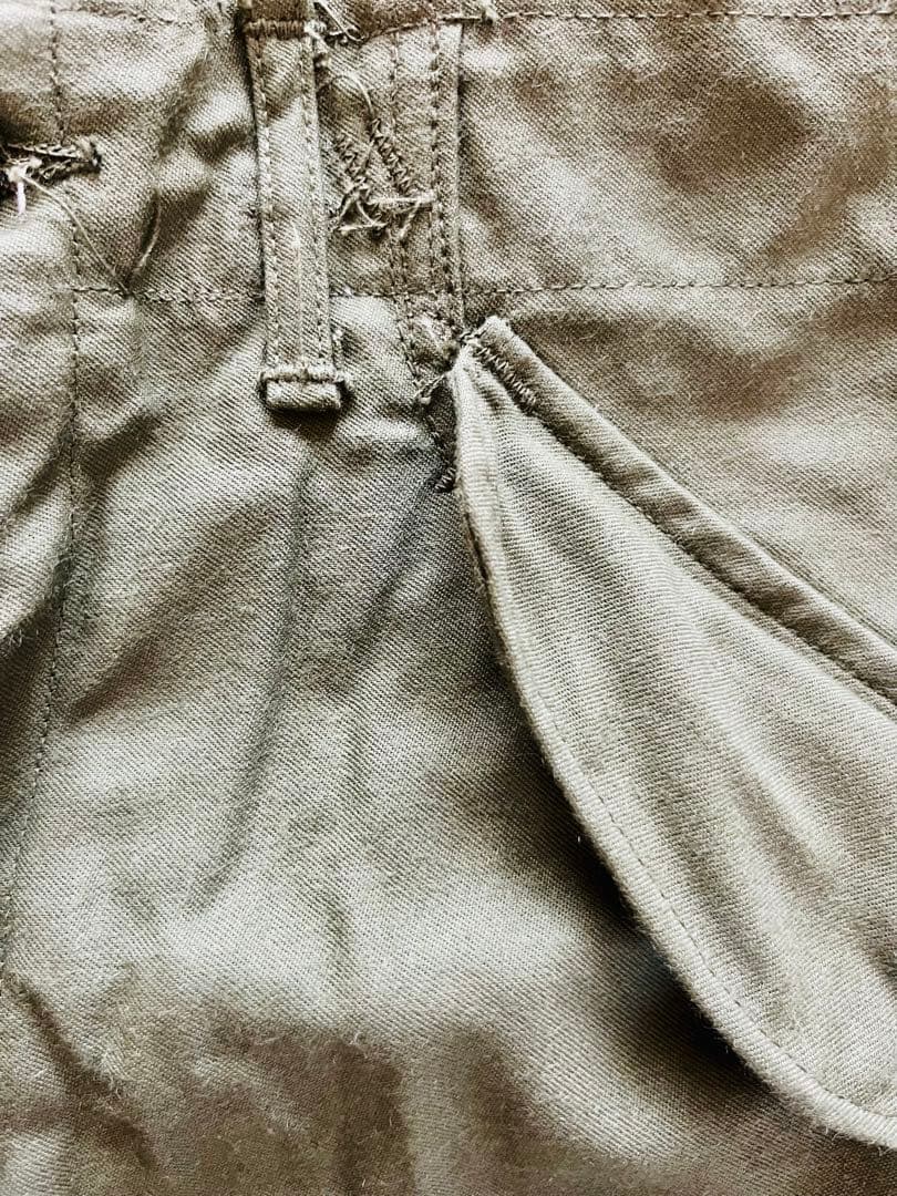 ◎希少素材レーヨン×ナイロン混紡 M65 パンツ デッドストック ’74 S-S