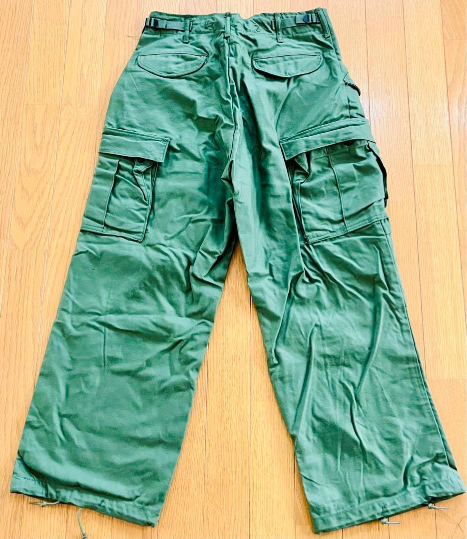 ◎希少素材レーヨン×ナイロン混紡 M65 パンツ デッドストック ’74 S-S