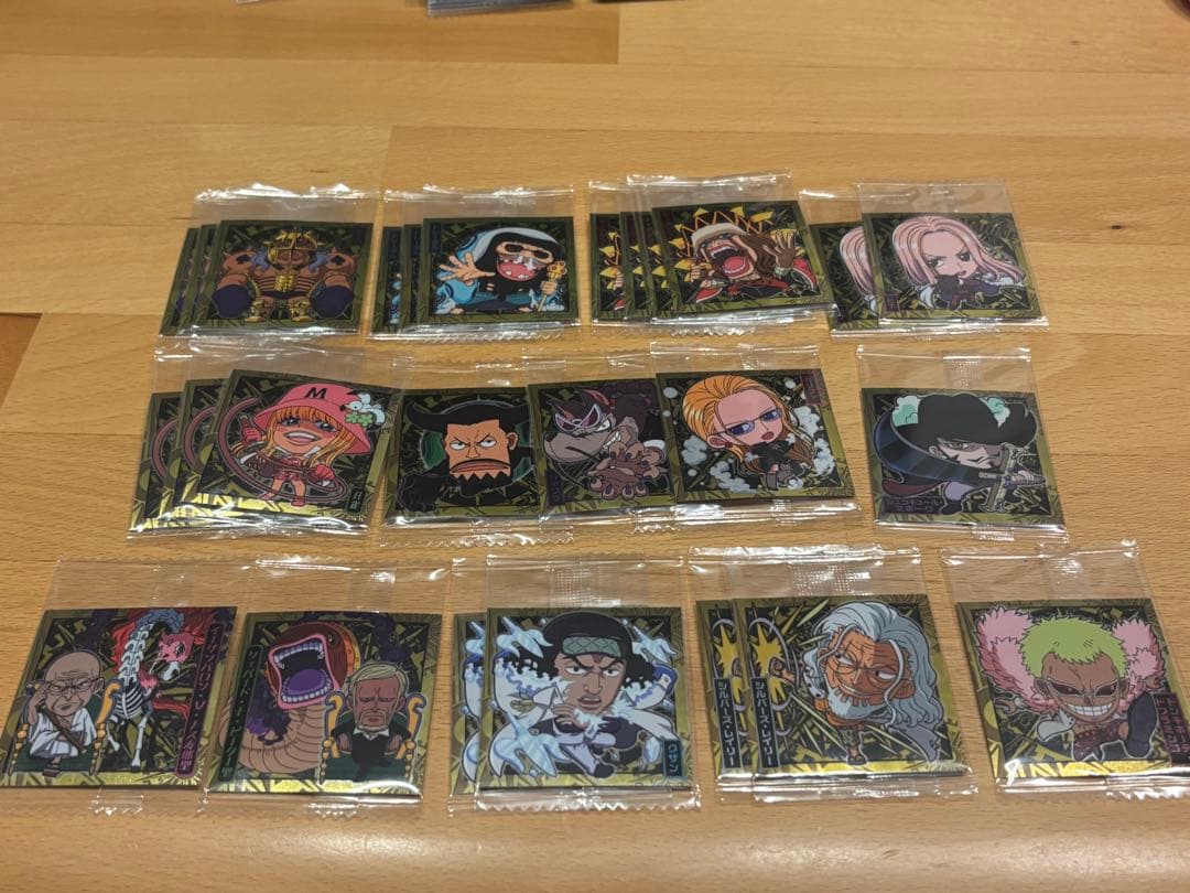 ワンピース ホログラムシールセット　約230枚