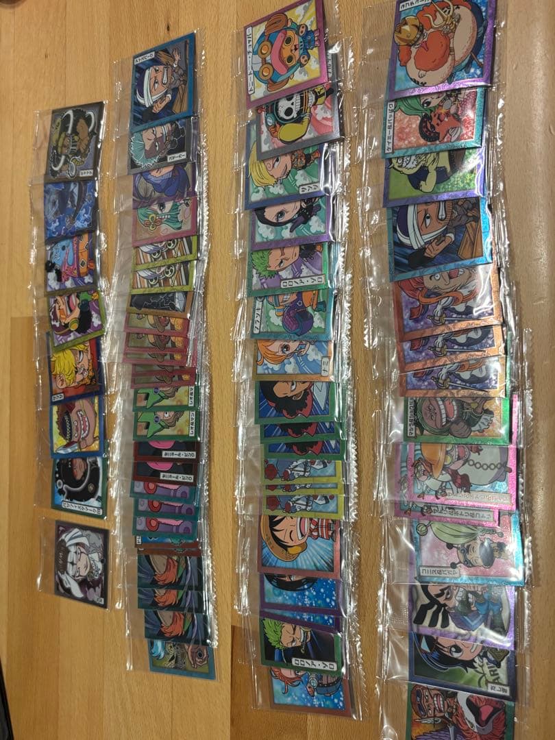 ワンピース ホログラムシールセット　約230枚