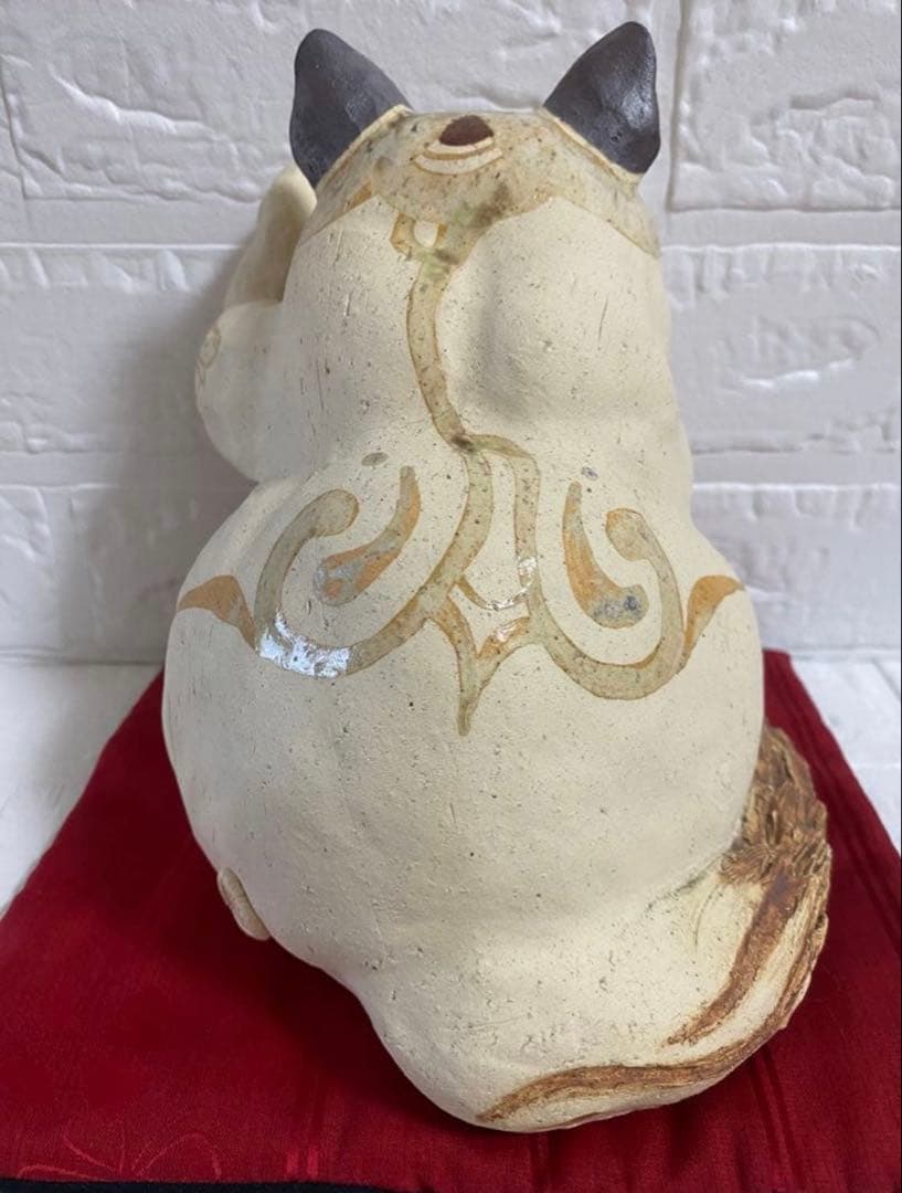 中古品【吉田猫の招き猫】陶都窯☆吉田一也様☆