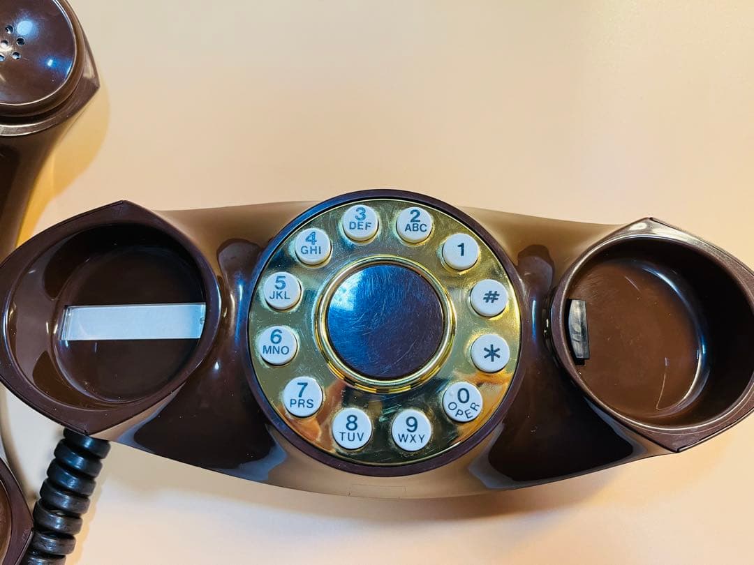 【レトロ】電話機 GENIE PHONE 1970'S
