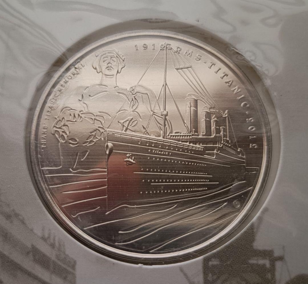 イギリス Titanic 2012 Alderney CentenaryCoin