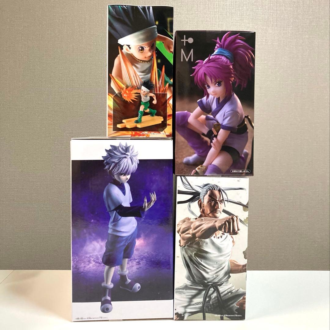 HUNTER×HUNTER　ゴン　マチ　キルア　ネテロ　フィギュア4体セット