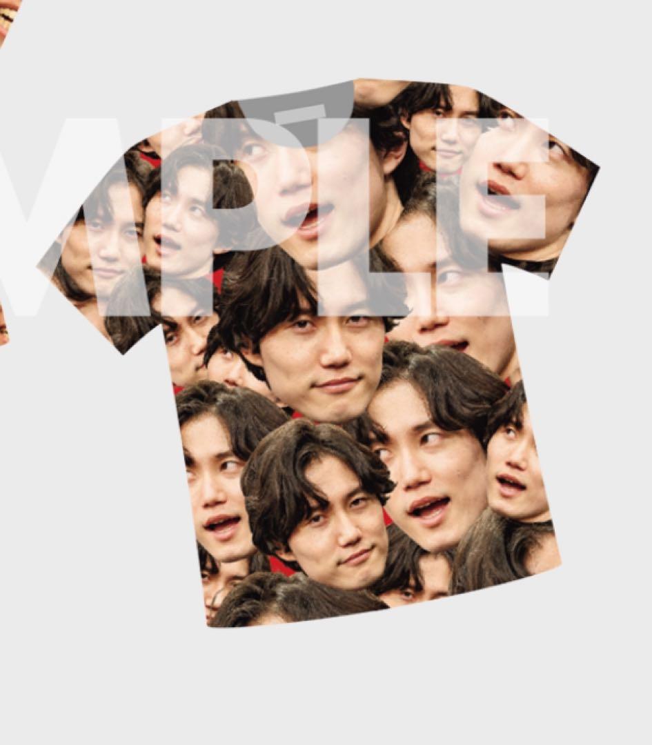 ナイチンゲールダンス ヤス 顔だらけTシャツ Mサイズ