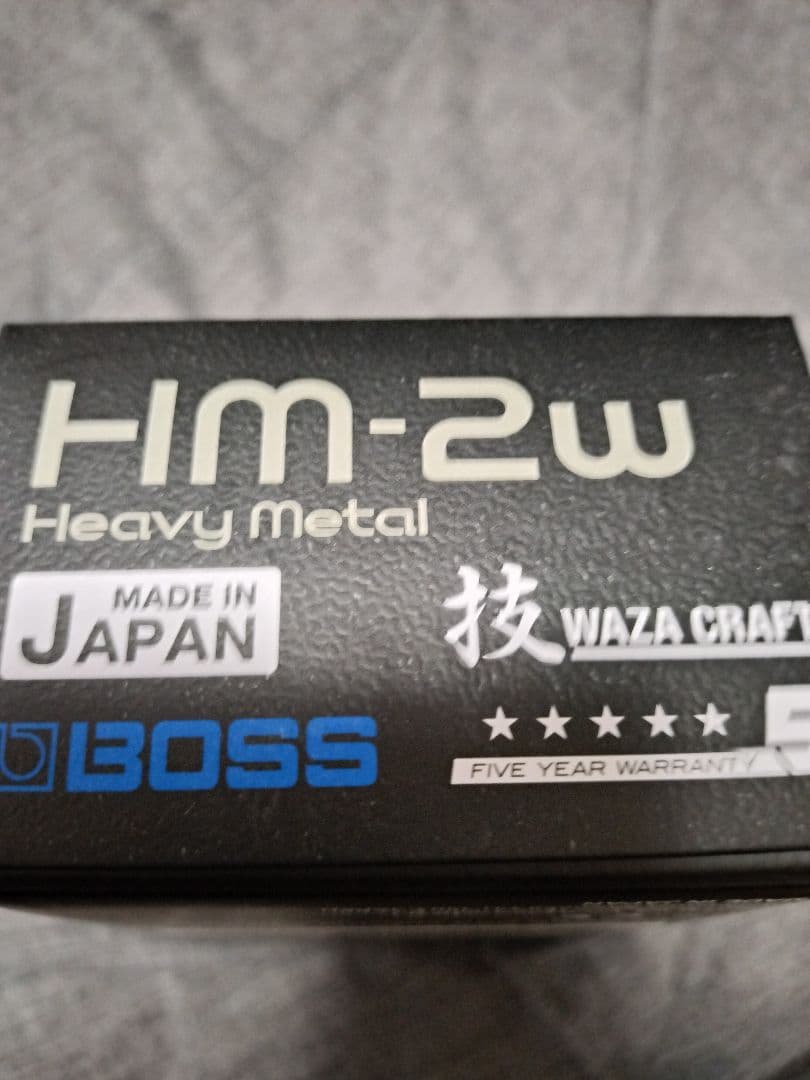 新品　BOSS HM-2w Heavy l ギターエフェクター　保証書付