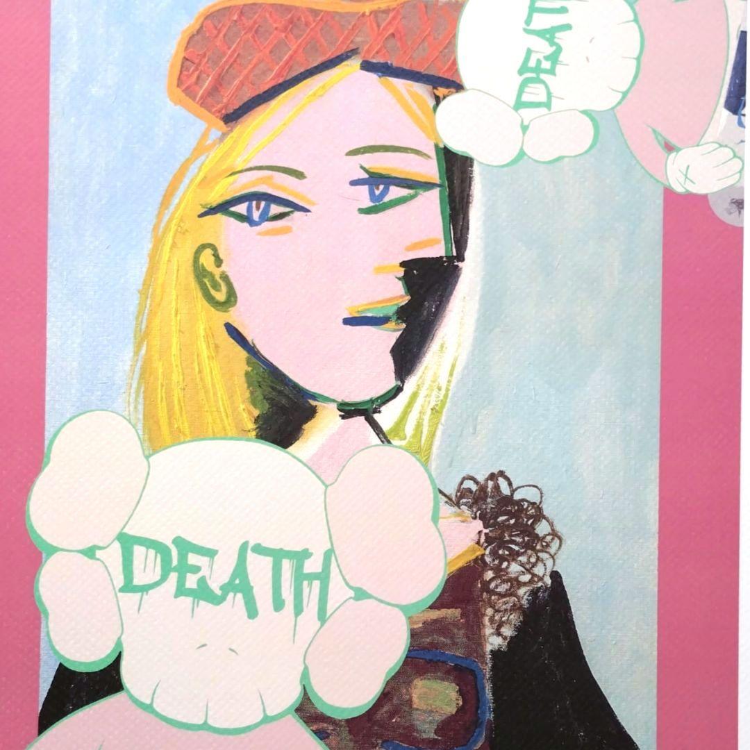 death nyc世界限定100枚 KAWS ピカソ