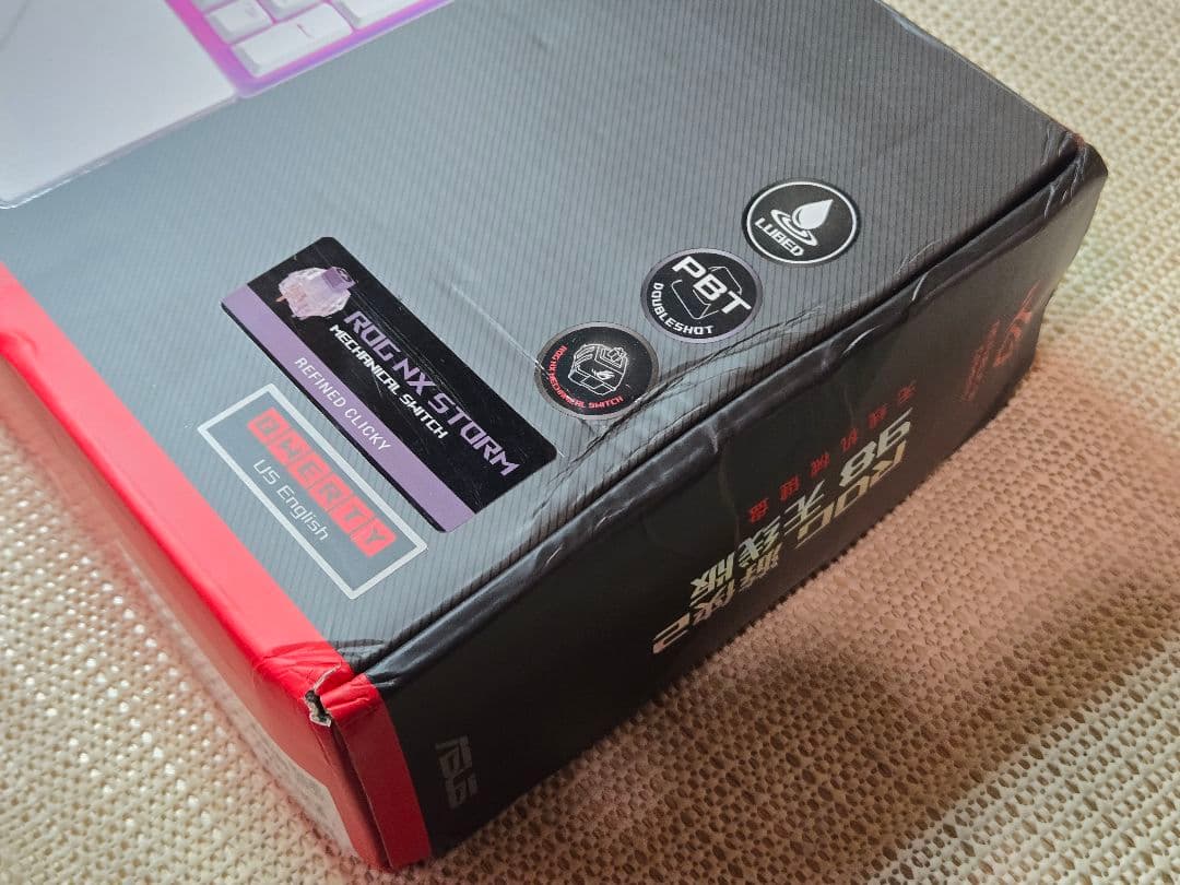 未開封 ASUS ROG Strix Scope II 96 ホワイト US配列