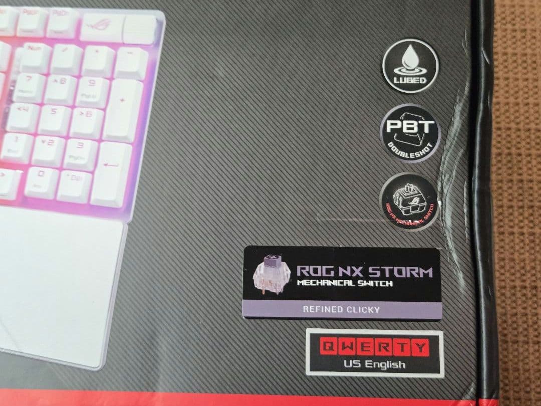 未開封 ASUS ROG Strix Scope II 96 ホワイト US配列