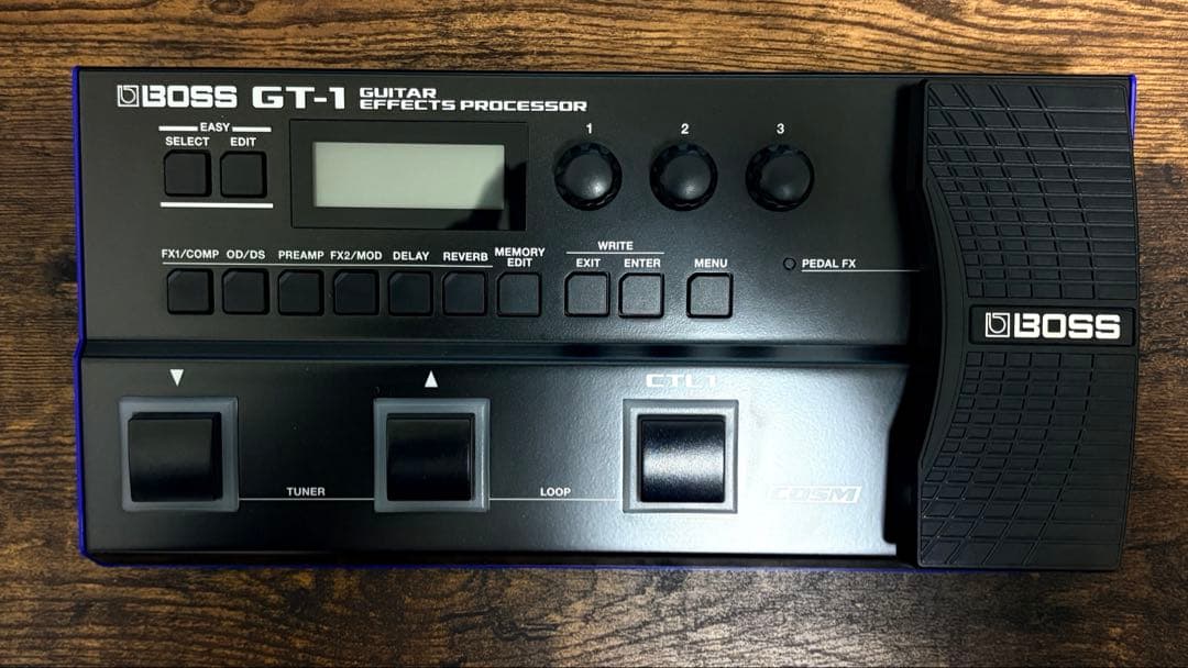 BOSS GT-1 マルチエフェクター+ PSAアダプター元箱付属品あり
