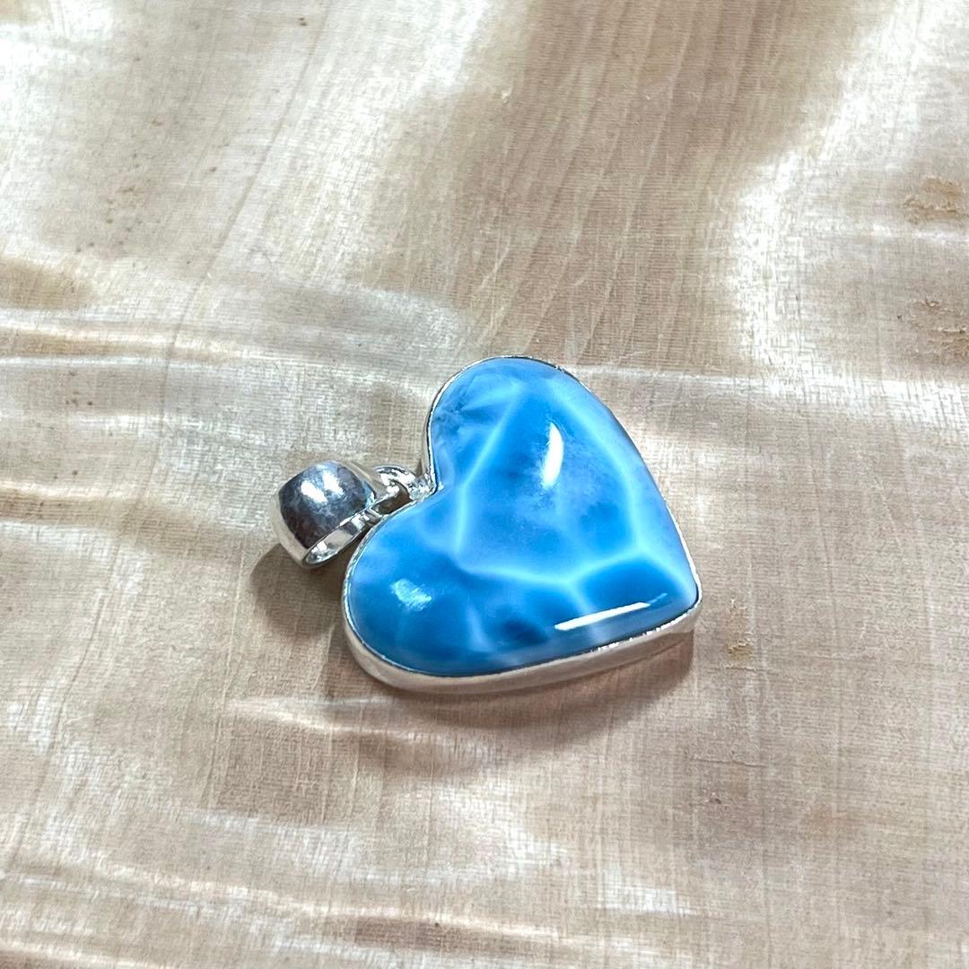 高品質　ハートラリマー　ペンダント　ネックレス　silver925 3-48