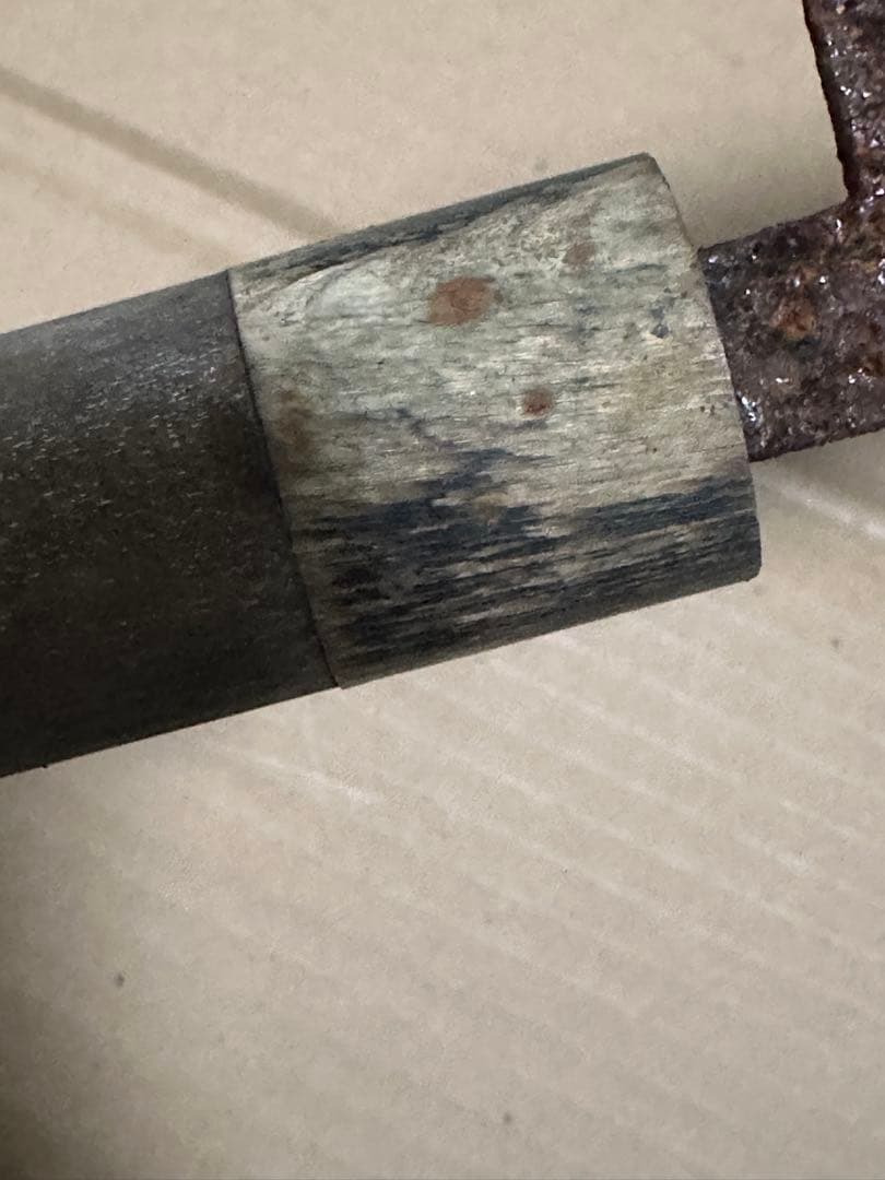 困 木屋 水牛柄 出刃包丁　和包丁 包丁 薄刃包丁 料理包丁　C154