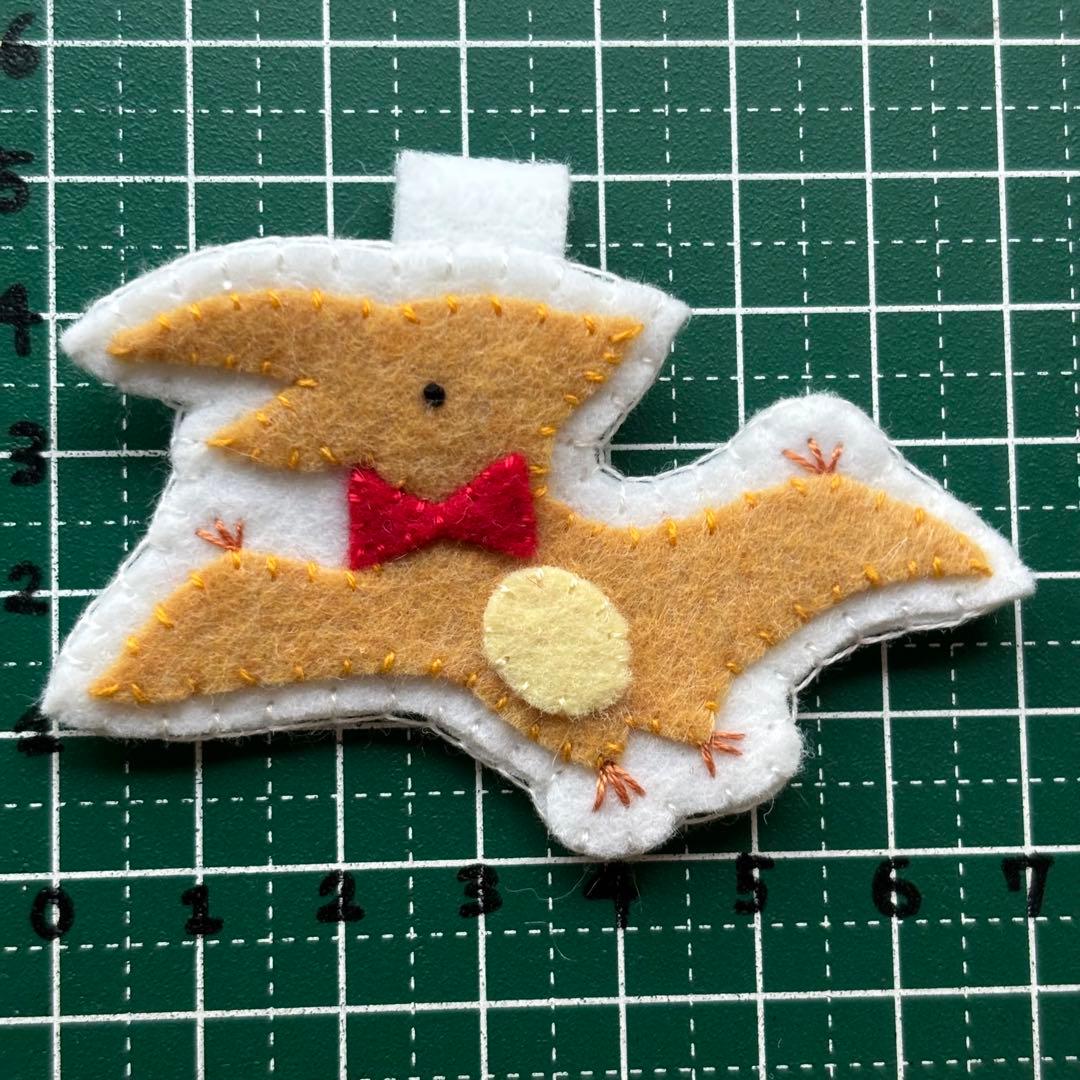 ハンドメイド フェルト ワッペン N＊様
