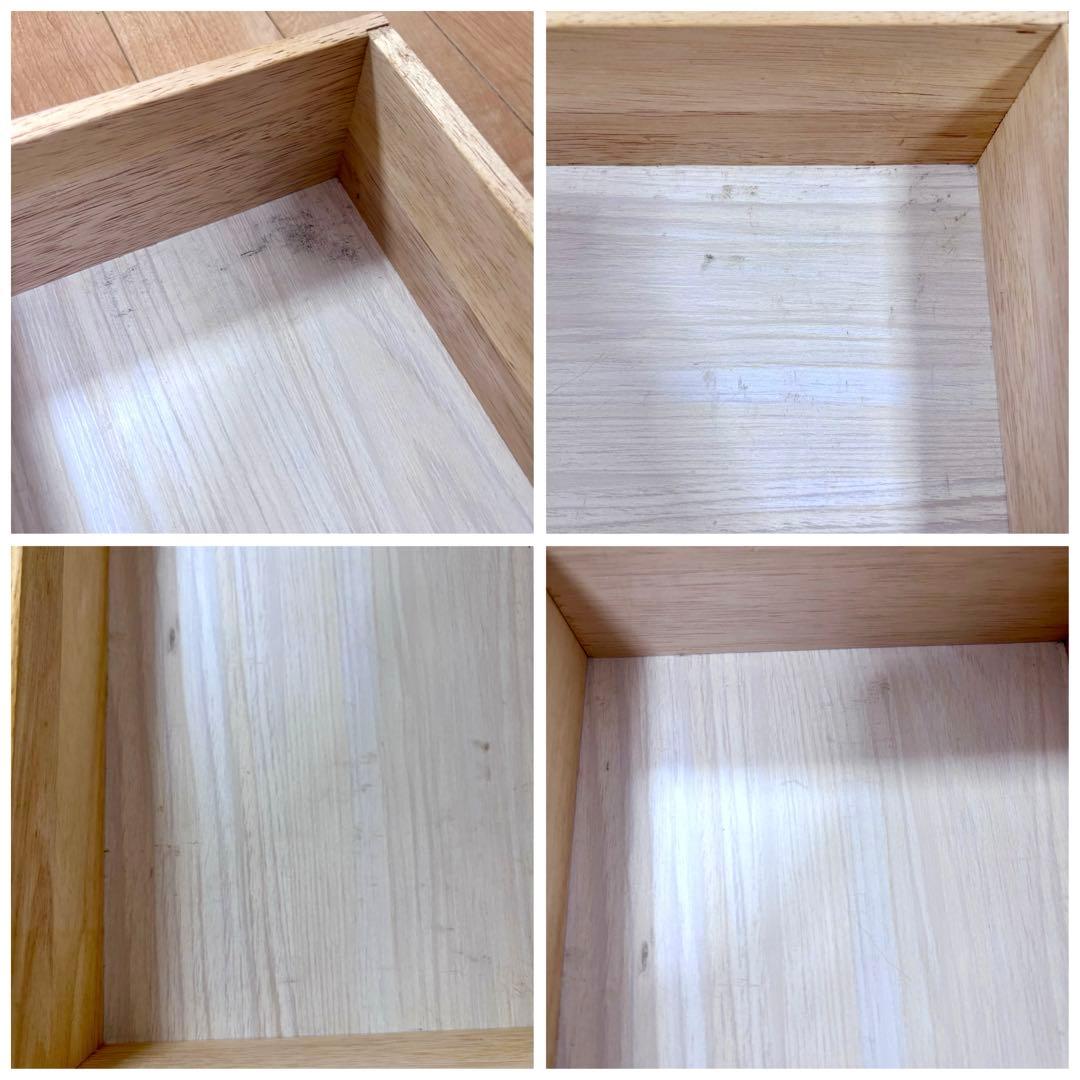 木製チェスト 5段 引き出し収納 小物収納 コンパクト アンティーク調 タンス