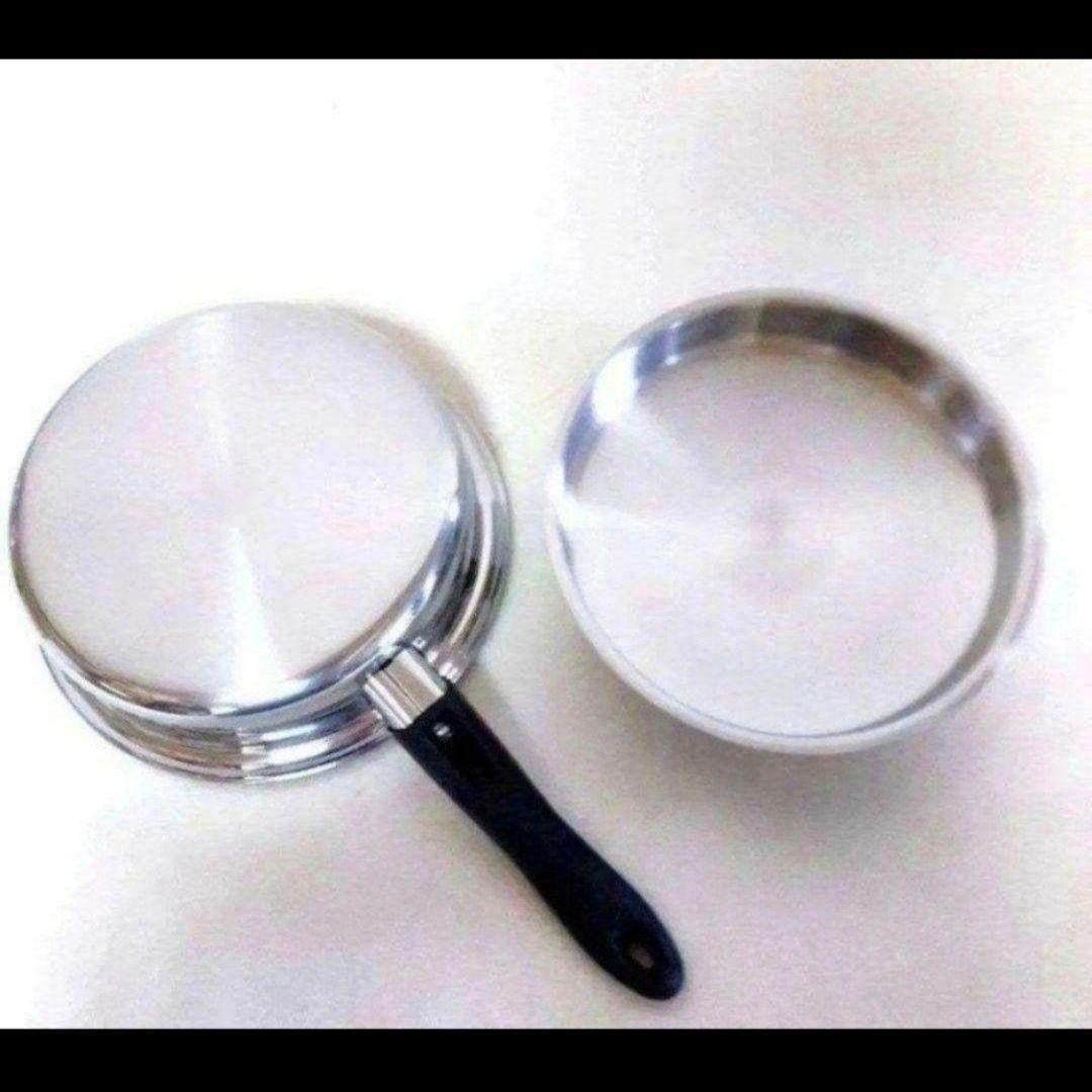 アムウェイ Amway 2024年購入 美品 ↓ 中フライパン 蓋付き