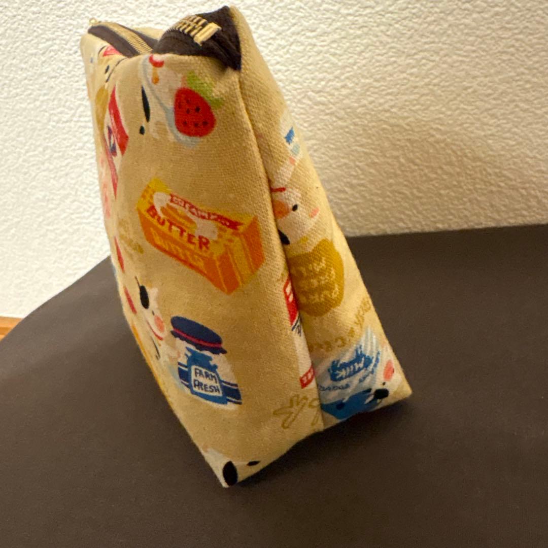 20cmファスナーポーチ　ハンドメイド