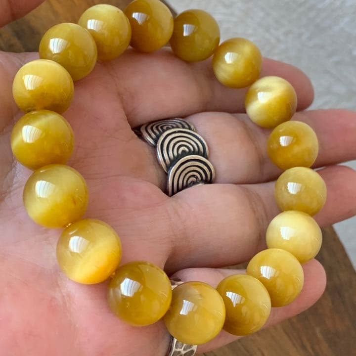 ゴールデンタイガーアイブレスレット