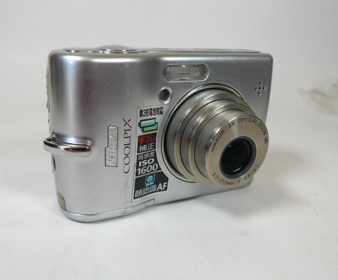 動作確認済★Nikon COOLPIX L12 コンパクトデジタルカメラ単三