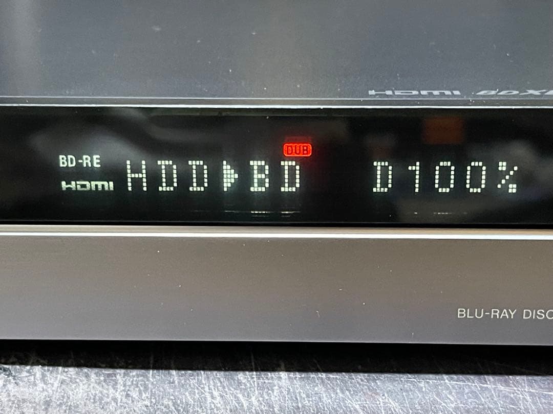 SONY BDZ-AT770T（2011年製）Blu-rayレコーダー