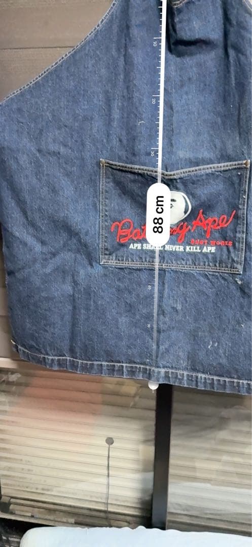 A BATHING APE 【超希少】デニムエプロン　フリーサイズ