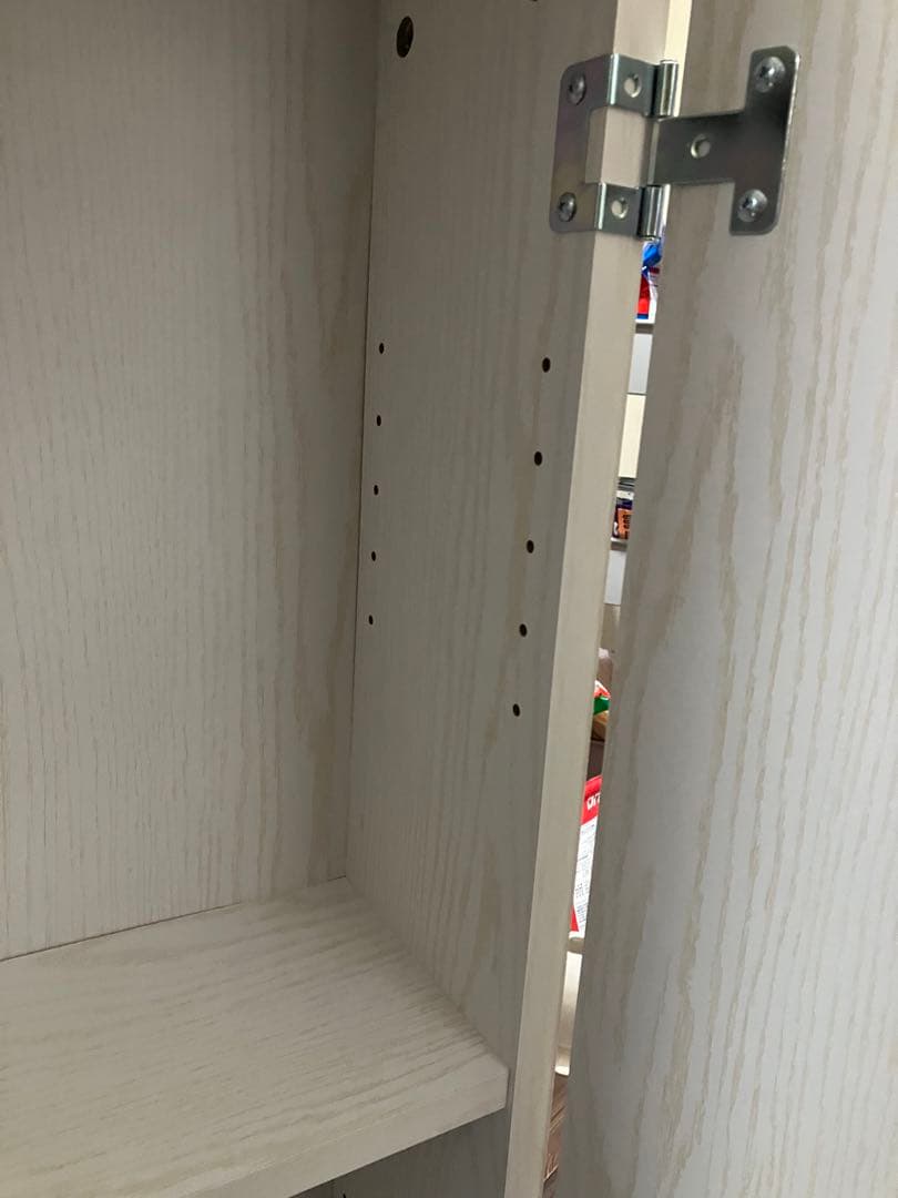 ホワイト 4段本棚 収納棚