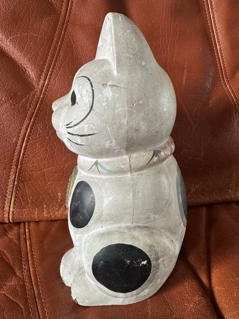 ヒゲタ醤油　当時物　招き猫　貯金箱　販促物
