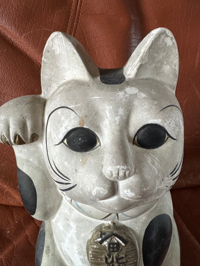 ヒゲタ醤油　当時物　招き猫　貯金箱　販促物