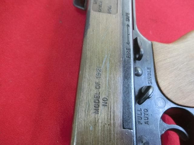 15：THOMPSON　MODEL OF 1921　トイガン 　ジャンク品