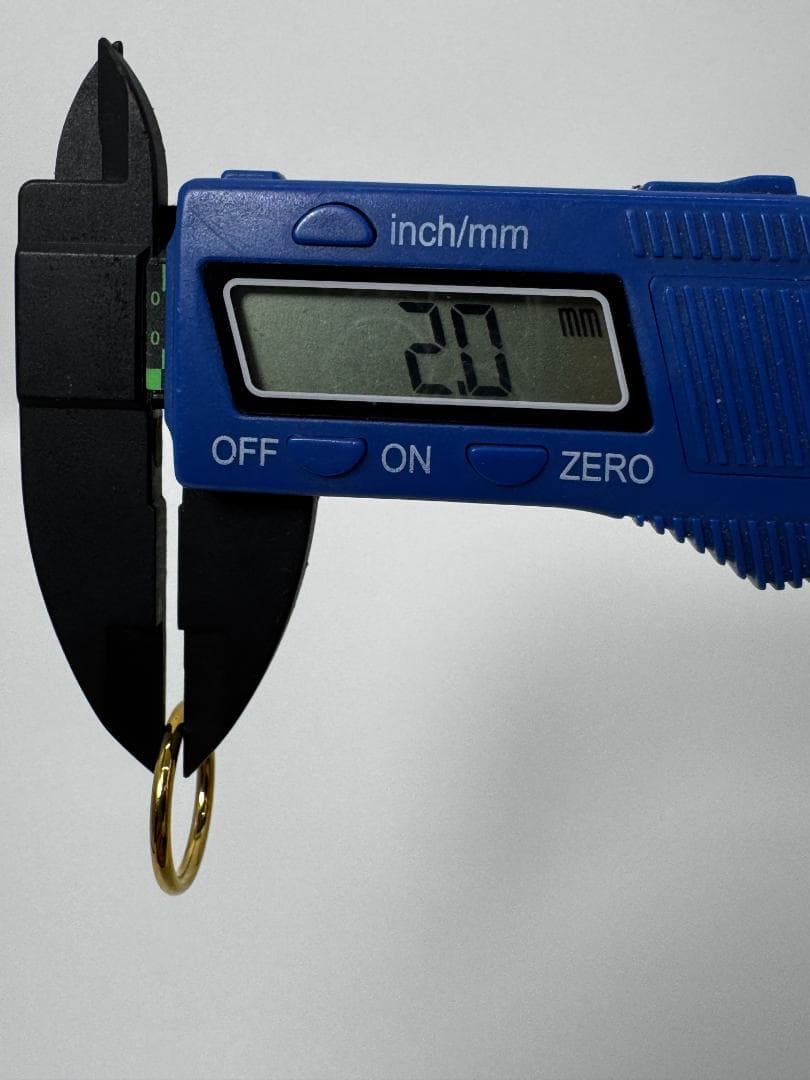 美品/日本製K18ゴールド シンプルバンドリング1.55g 11号