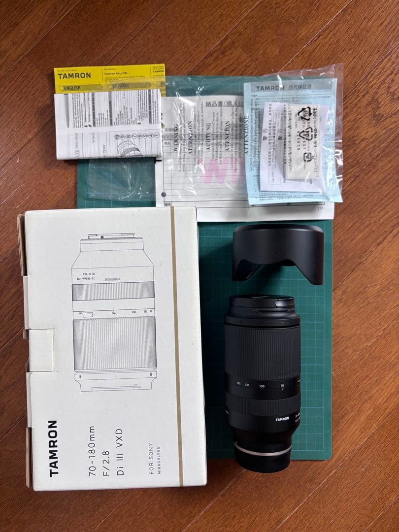 TAMRON 70-180 f2.8 Di iii VXD ソニーEマウント