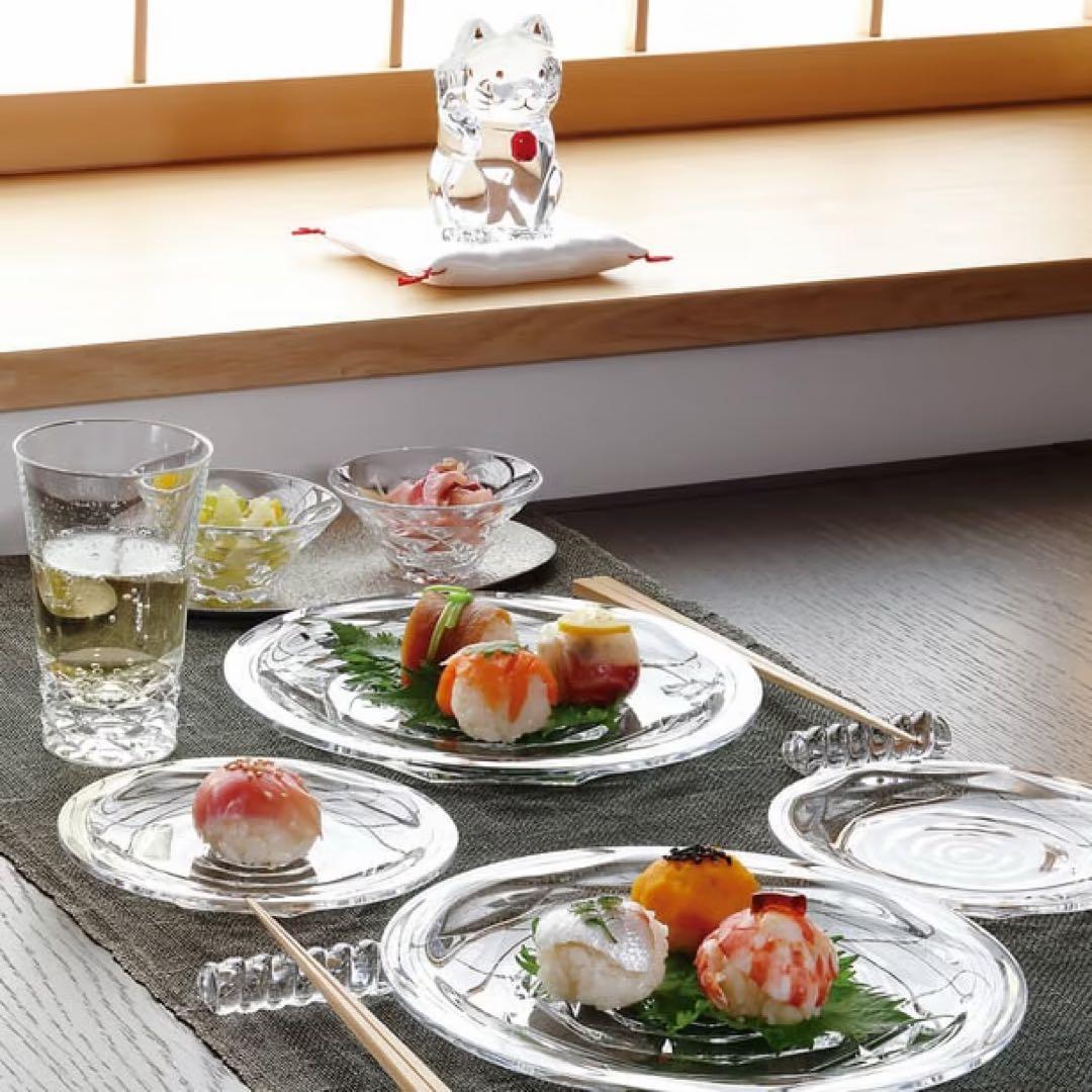 Baccarat　バカラ　スウィングプレート　L